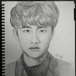 [댓글부탁해] 나 <b>찬열</b> 지민 그렸던 인간이야 오늘도 그림좀 봐줘