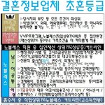 [결혼등급표] [결혼정보회사등급표] 결혼정보업체등급표 중 나는 어디...