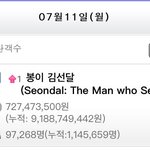 [시우민] 봉이김선달 1위<b>탈환</b>했답니당! 짝짝짝!