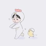 [세훈] 귀여운 닭세훈 <b>팬아트</b>