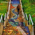 <b>예술</b>작품이 된 세계 속 계단