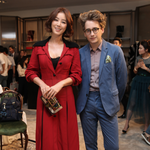 버버리 서울 플래그십에서 진행중인 패치워크 이벤트 <b>bb</b>