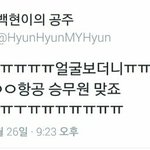 [EXO] 근데 <b>허언</b>증 승무원 백현팬 병이심하다