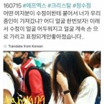 [댓글부탁해] 결국 크리스탈 울린 카이 극성팬