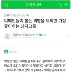 [모두드루와] 최근 <b>남초</b>사이트 남자아이돌 인기 순위