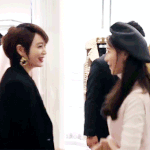 의외의 친목 김혜수 윤아