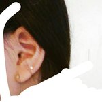 귀 뚫린거 <b>간격</b> 괜찮아?
