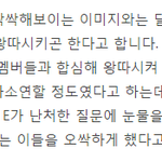 [댓글부탁해] 인기 걸<b>그룹</b>멤버 <b>E</b>, 알고보면 질투심, 욕심 많아