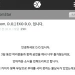 [EXO] ㅅㅂ <b>프롬</b>디오 종인이 콘서트못한다는데?