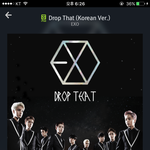 [EXO] 나 드랍댓 <b>한국</b>버전있으