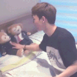 [EXO] 죤대는 아직 인횽이 <b>조하</b>~~~~풀썩!
