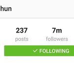 [세훈] 160727 훈스타그램 7M <b>돌파</b>!