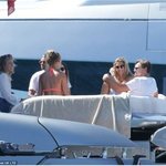 디카프리오 여친과 함께