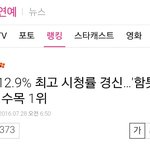 [모두드루와] W(더블유) <b>시청</b>률 1위