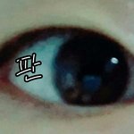 <b>속</b>쌍이고 이렇게 생겼는데 <b>눈</b>화장 어떻게하닝..