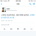 [세븐틴] ㅁㅊ스탠딩실려갓데