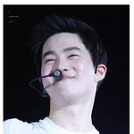 [EXO] 준면이는 광대해 <b>흰색</b> 하이라이트