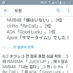 [꼭드루와] 에이핑크 <b>aoa</b>일본 순위