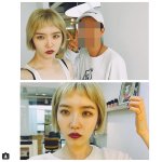 김새롬 앞머리 <b>자름</b>!