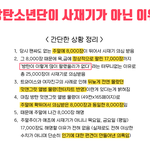 [방탄소년단] 밑에 <b>해명</b>글 여기에 왜 이제올리는지 설명도 나와있어