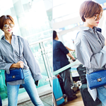 황정음 공항 가방 따라샀어여..