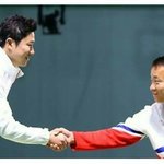[<b>리우</b>올림픽] 북한 사격선수 김성국이 머뭇거리며 건넨 한마디