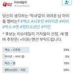 [아이콘] 이거 투표하자!!