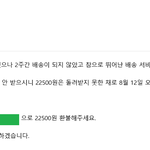 [개깊은빡침] 110일동안 환불 안해주는 쇼핑몰