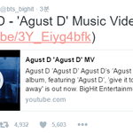 [방탄소년단] 아 SUGA 도 아니고 민윤기도 아니고 Agust...