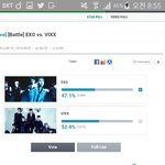 [EXO] 야 이것도 투표 우리가 지고있어