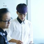 [시우민] 민석이 머리색에 치여서(윽ㅠㅠ)