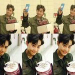 [EXO] 나는 셀카 50장에<b>한</b>장 건지는데 <b>면</b>이는