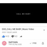 [세훈] 160823 callmebaby M/V 1억뷰 <b>돌파</b>!!