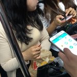 전철안에서