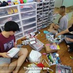 [EXO] ㅆ ㅣㄴ 님 채널에 민석이 립밤통버림