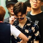 [EXO] 와 김준면 콧대봐라
