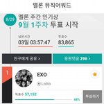 [EXO] <b>서양</b>수박 인기상