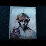 [방탄소년단] 태형이 그림에 피처럼튀긴게