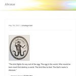 [방탄소년단] 김태형이 긁는 <b>글자</b> abraxas