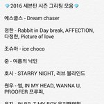 [세븐틴] 정리된거야 <b>참고</b>해!!