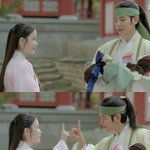 [백현] ‘달의 연인’ <b>이지은</b> 방긋 “백현 황자님 때문에 웃었어요”