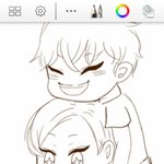 [세븐틴] ㅅㄷ?) 나 폰으로 애들 그려봤는데