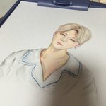 [방탄소년단] 기껏 지민이 그렸더니(<b>똥손</b>)