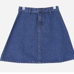 [댓글부탁해] <b>A라인</b> 청치마 살까? 입고다니기 무난?