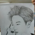 [EXO] 준면이 그리던거 다그림