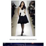 177cm탑모델 아우라 <b>지리</b>는 우월한 비쥬얼