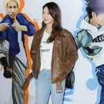 엄현경 라이더<b>자켓</b> 패션