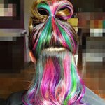 무지개 담은 <b>화려</b>한 염색 모음