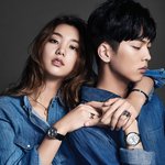 화보 속 이호정 시계는 첫사랑 시계 #<b>캘빈</b>클라인 #미니멀