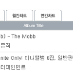 [댓글부탁해] 송민호바비 유닛 현재 <b>인피</b> 누르고 음반 1위
